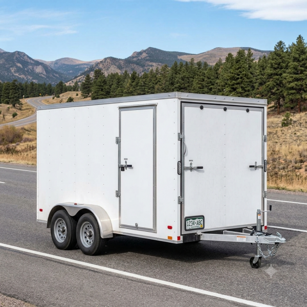 7×14 Enclosed Trailer